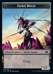 Faerie Rogue // Treasure Double-sided Token [Double Masters 2022 Tokens] | North Game Den