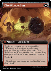 Dire Flail (Extended Art) [The Lost Caverns of Ixalan] | North Game Den