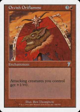 Orcish Oriflamme [Seventh Edition] | North Game Den