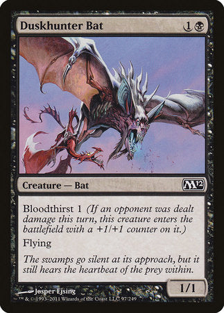 Duskhunter Bat [Magic 2012] | North Game Den