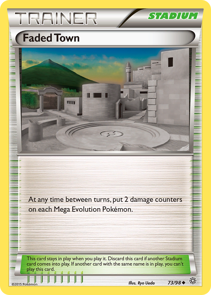 Faded Town (73/98) [XY: Ancient Origins] | North Game Den