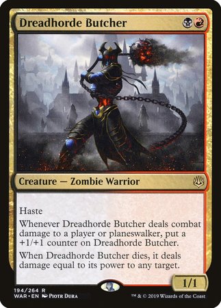 Dreadhorde Butcher [War of the Spark] | North Game Den