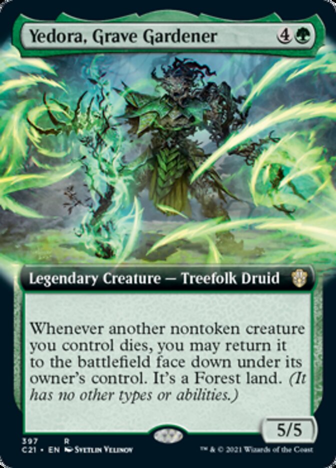 Yedora, Grave Gardener (Extended) [Commander 2021] | North Game Den