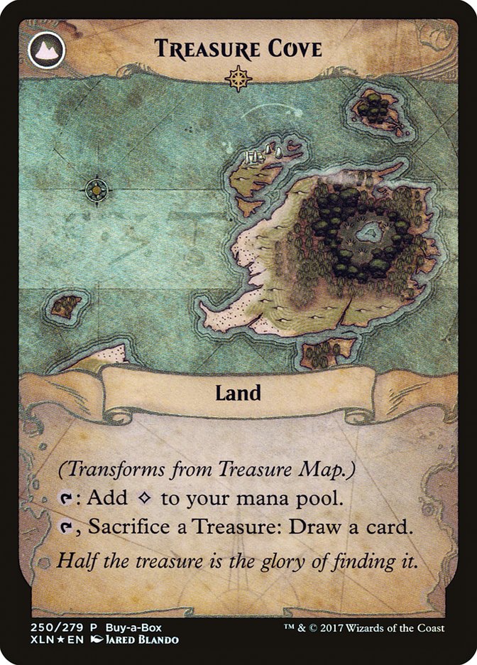Treasure Map // Treasure Cove (Buy-A-Box) [Ixalan Treasure Chest] | North Game Den