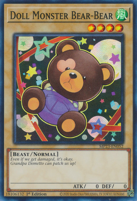 Doll Monster Bear-Bear [MP23-EN052] Super Rare | North Game Den