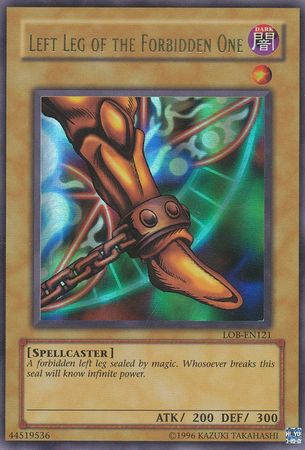 Left Leg of the Forbidden One [LOB-EN121] Ultra Rare | North Game Den