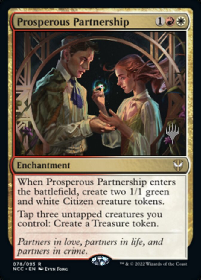 Prosperous Partnership (Promo Pack) [Streets of New Capenna Commander Promos] | North Game Den