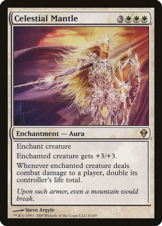 Celestial Mantle [Zendikar] | North Game Den