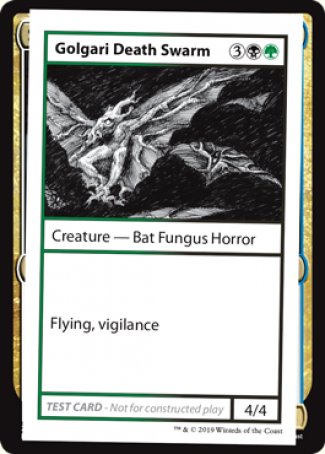 Golgari Death Swarm (2021 Edition) [Mystery Booster Playtest Cards] | North Game Den