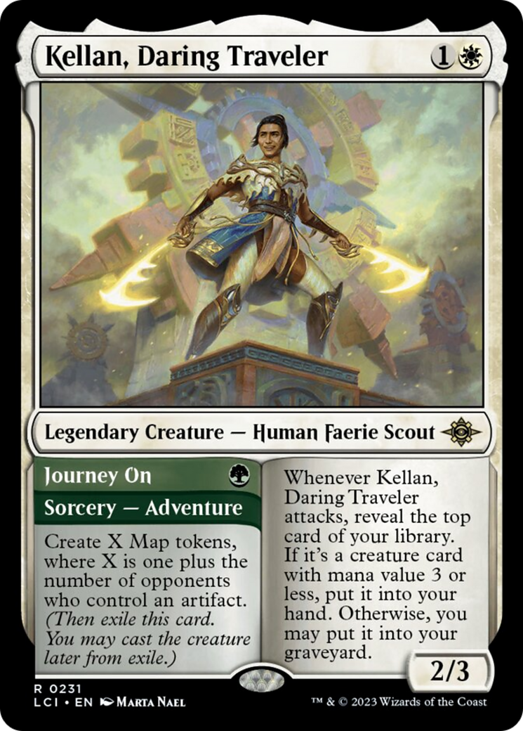 Kellan, Daring Traveler [The Lost Caverns of Ixalan] | North Game Den