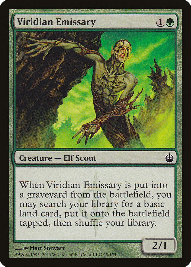 Viridian Emissary [Mirrodin Besieged] | North Game Den