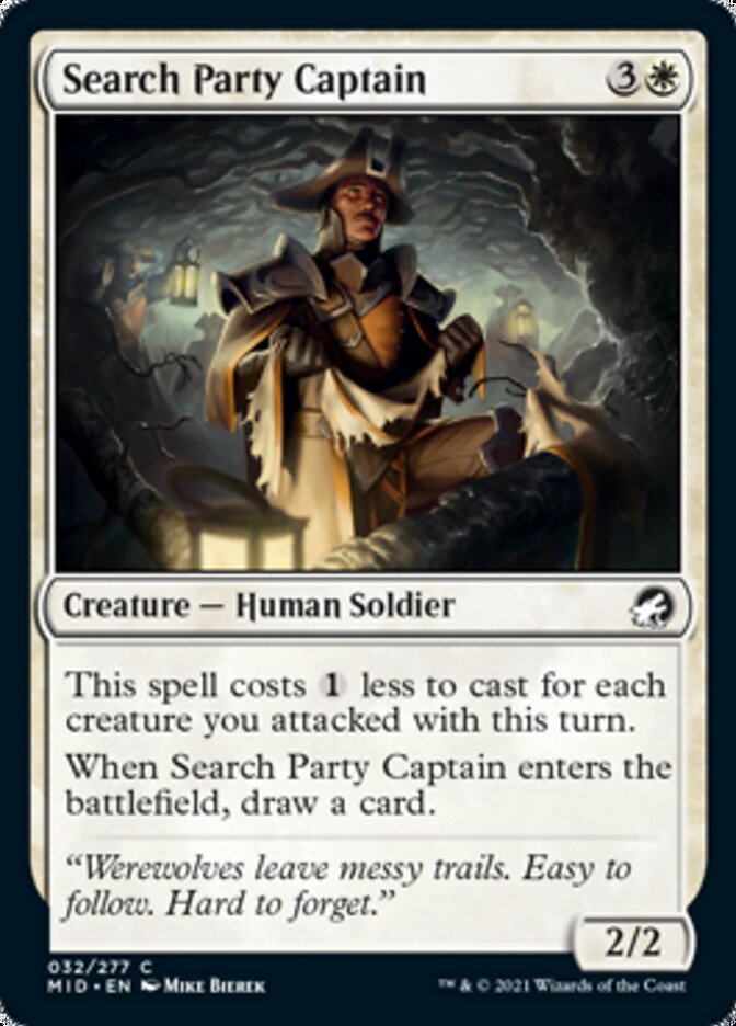 Search Party Captain [Innistrad: Midnight Hunt] | North Game Den