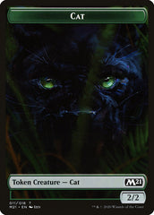 Angel // Cat (011) Double-sided Token [Core Set 2021 Tokens] | North Game Den
