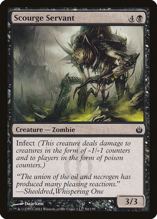Scourge Servant [Mirrodin Besieged] | North Game Den