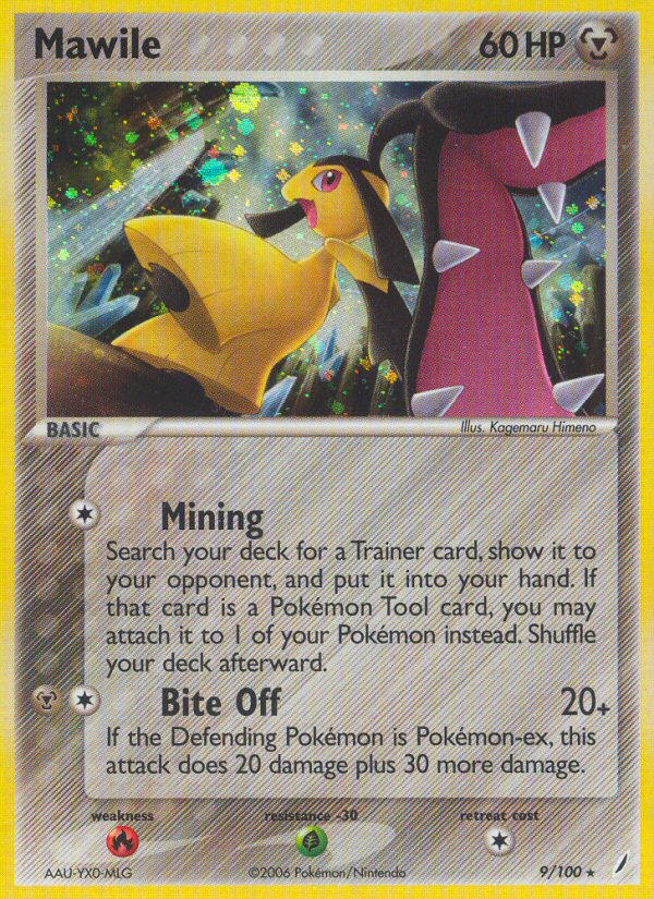 Mawile (9/100) [EX: Crystal Guardians] | North Game Den