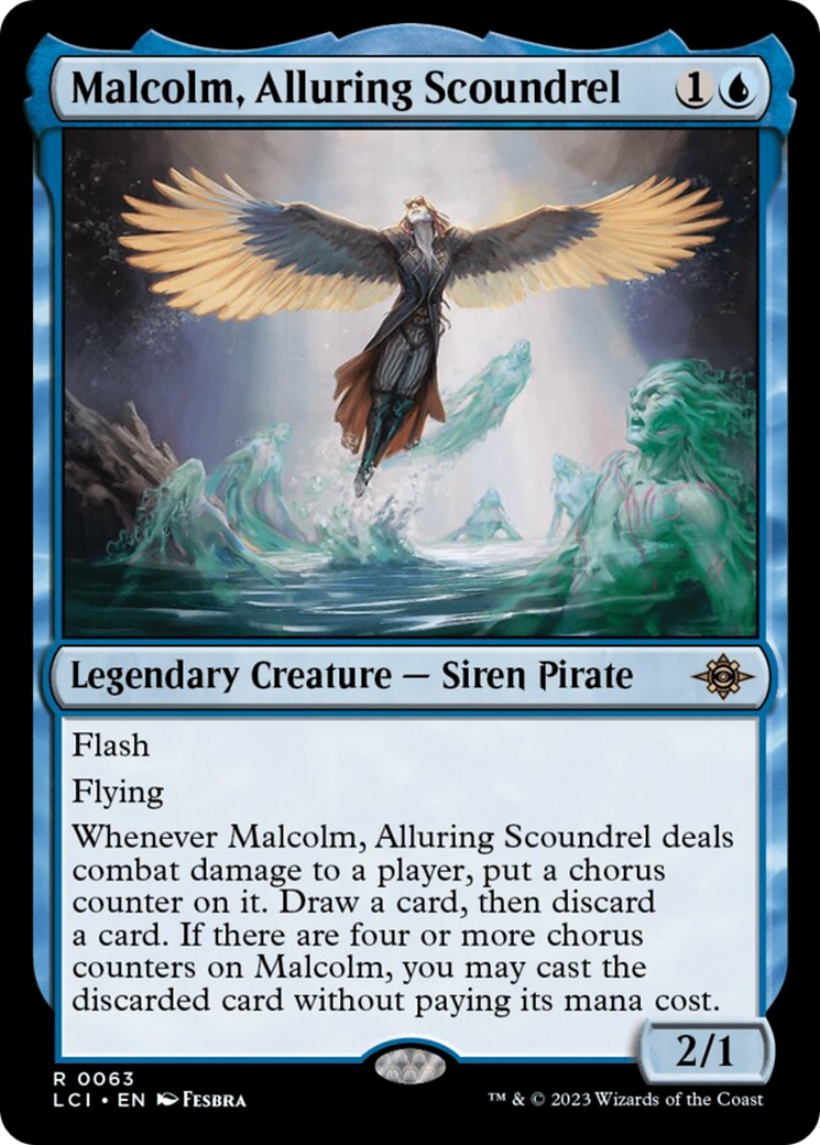 Malcolm, Alluring Scoundrel [The Lost Caverns of Ixalan] | North Game Den