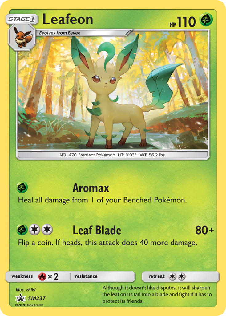 Leafeon (SM237) [Sun & Moon: Black Star Promos] | North Game Den