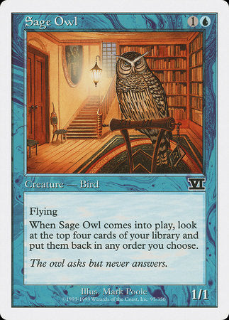 Sage Owl [Classic Sixth Edition] | North Game Den