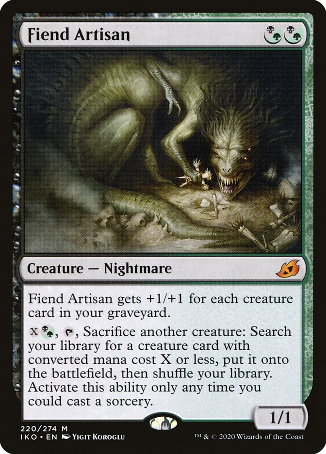 Fiend Artisan [Ikoria: Lair of Behemoths] | North Game Den