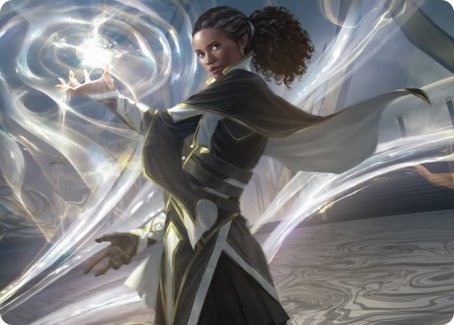 Clever Lumimancer Art Card [Strixhaven: School of Mages Art Series] | North Game Den