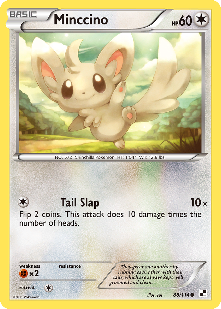 Minccino (88/114) [Black & White: Base Set] | North Game Den