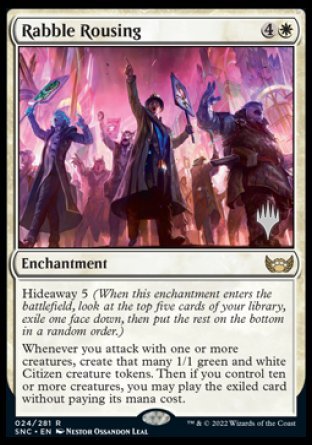 Rabble Rousing (Promo Pack) [Streets of New Capenna Promos] | North Game Den