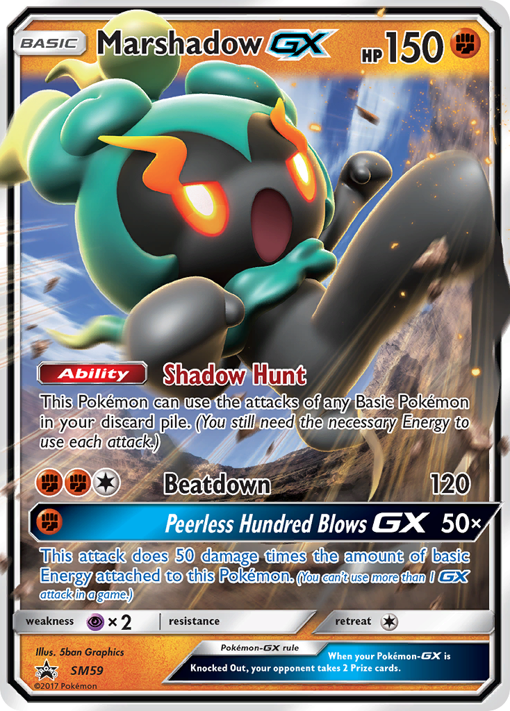 Marshadow GX (SM59) [Sun & Moon: Black Star Promos] | North Game Den