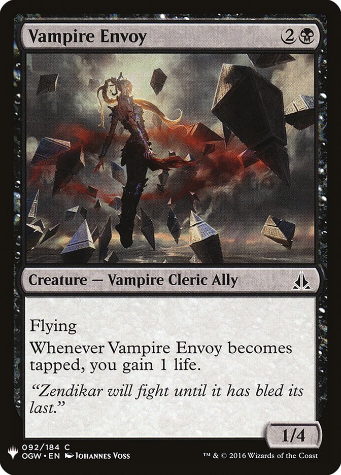 Vampire Envoy [Mystery Booster] | North Game Den