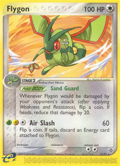 Flygon (15/97) [EX: Dragon] | North Game Den