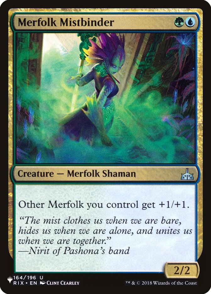 Merfolk Mistbinder [The List] | North Game Den