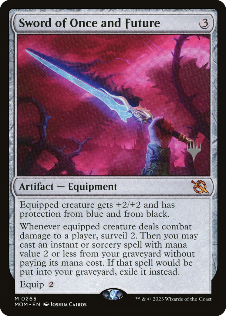 Sword of Once and Future (Promo Pack) [March of the Machine Promos] | North Game Den