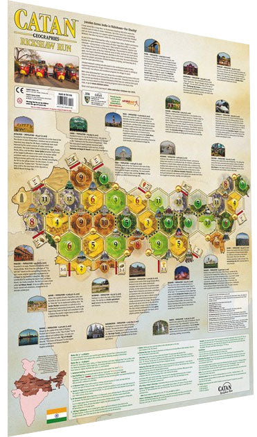 Catan: Geographies Scenario - Rickshaw Run | North Game Den