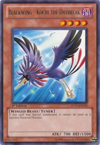 Blackwing - Kochi the Daybreak [DP11-EN010] Rare | North Game Den