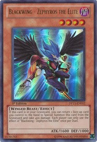 Blackwing - Zephyros the Elite [DP11-EN012] Ultra Rare | North Game Den