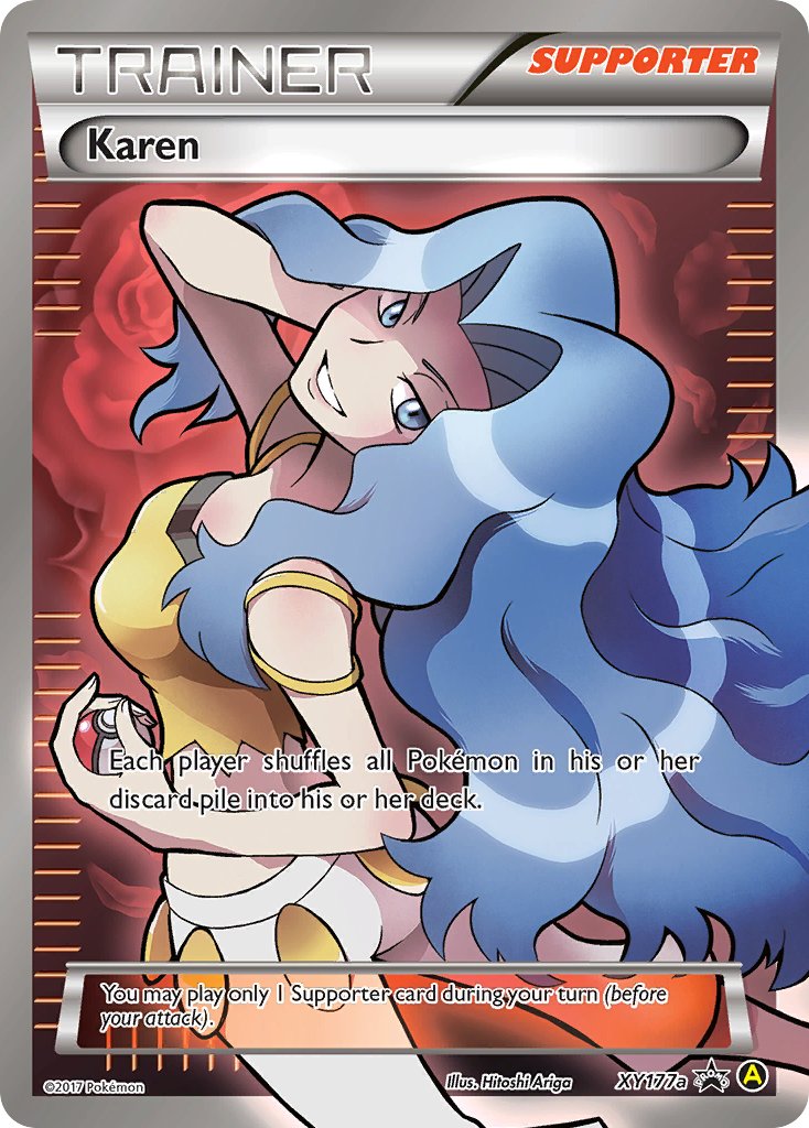 Karen (XY177a) [Alternate Art Promos] | North Game Den