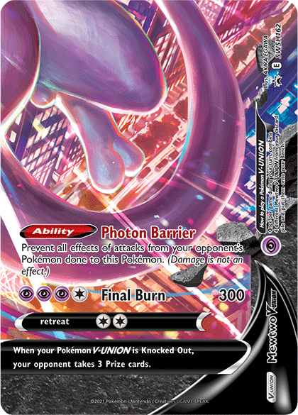 Mewtwo V-Union (SWSH162) [Sword & Shield: Black Star Promos] | North Game Den