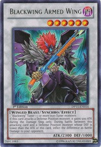 Blackwing Armed Wing [DP11-EN014] Rare | North Game Den