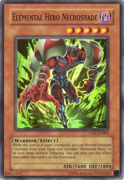 Elemental Hero Necroshade [GX1-EN001] Super Rare | North Game Den