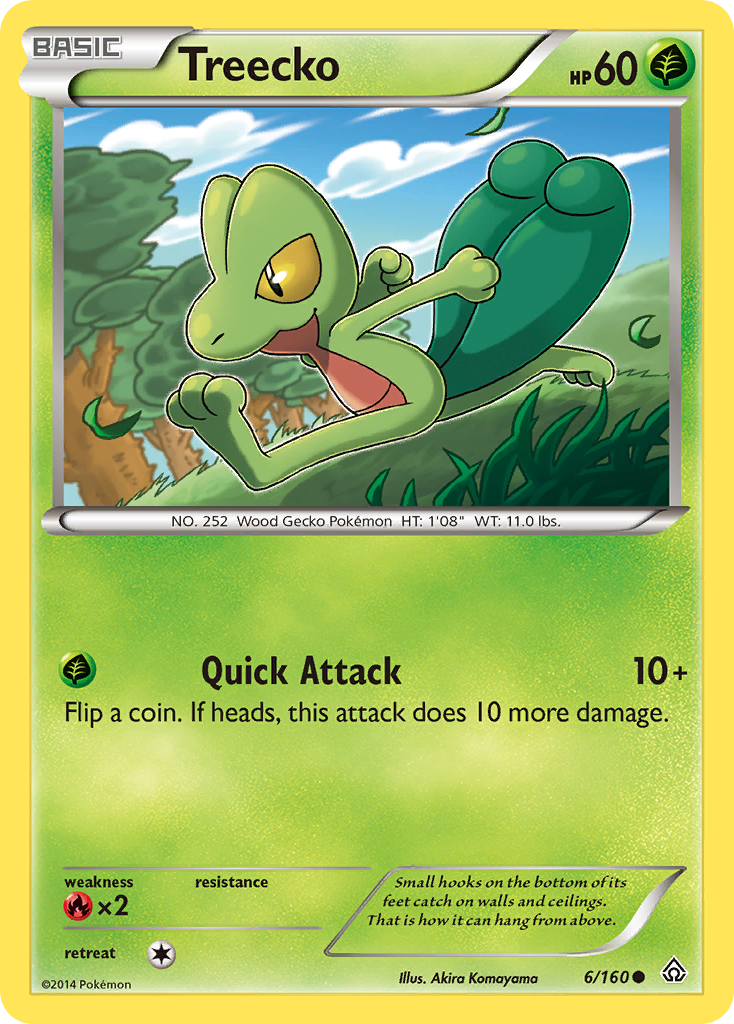 Treecko (6/160) [XY: Primal Clash] | North Game Den