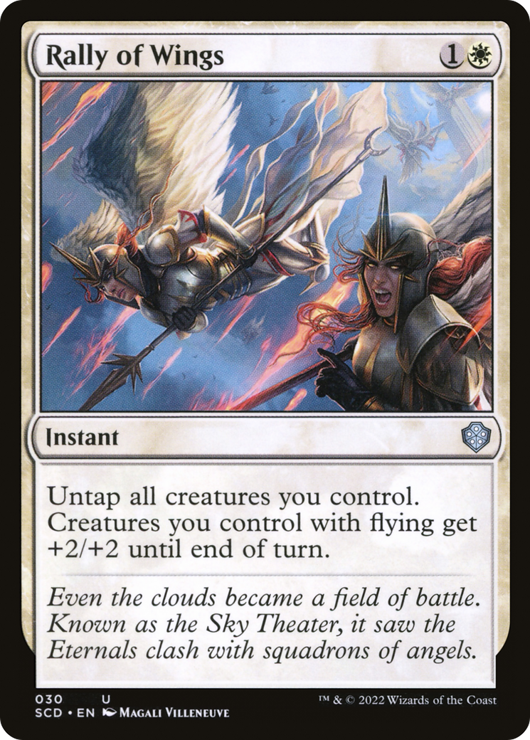 Rally of Wings [Starter Commander Decks] | North Game Den