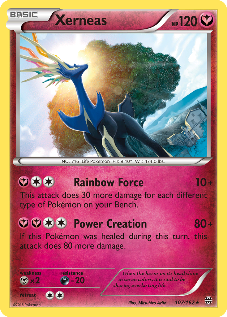 Xerneas (107/162) [XY: BREAKthrough] | North Game Den