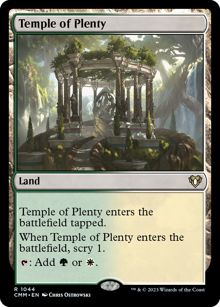 Temple of Plenty [Commander Masters] | North Game Den