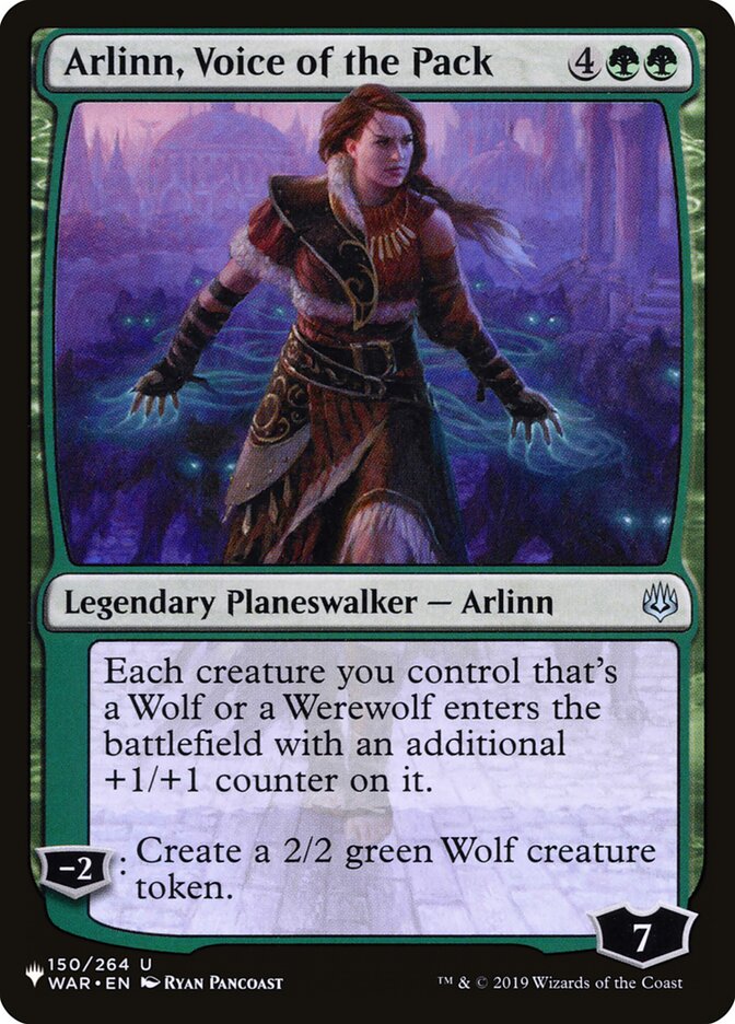 Arlinn, Voice of the Pack [The List] | North Game Den