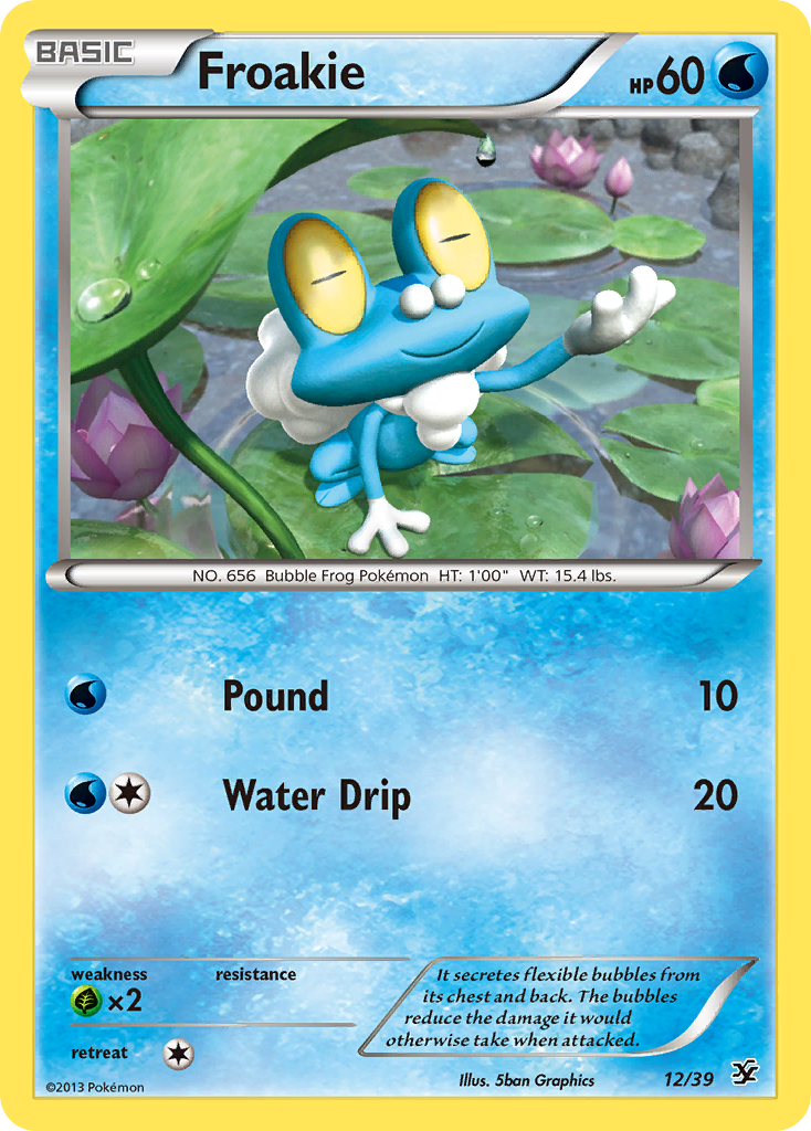 Froakie (12/39) [XY: Kalos Starter Set] | North Game Den