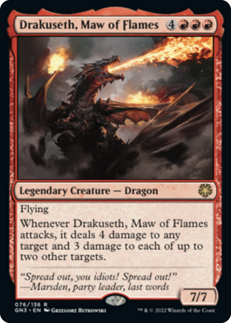 Drakuseth, Maw of Flames [Game Night: Free-for-All] | North Game Den
