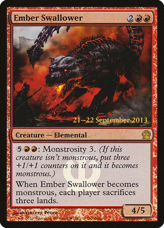 Ember Swallower [Theros Promos] | North Game Den