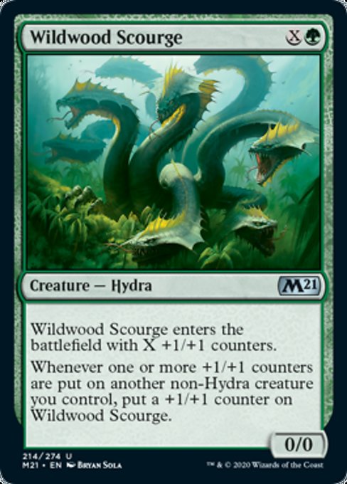 Wildwood Scourge [Core Set 2021] | North Game Den