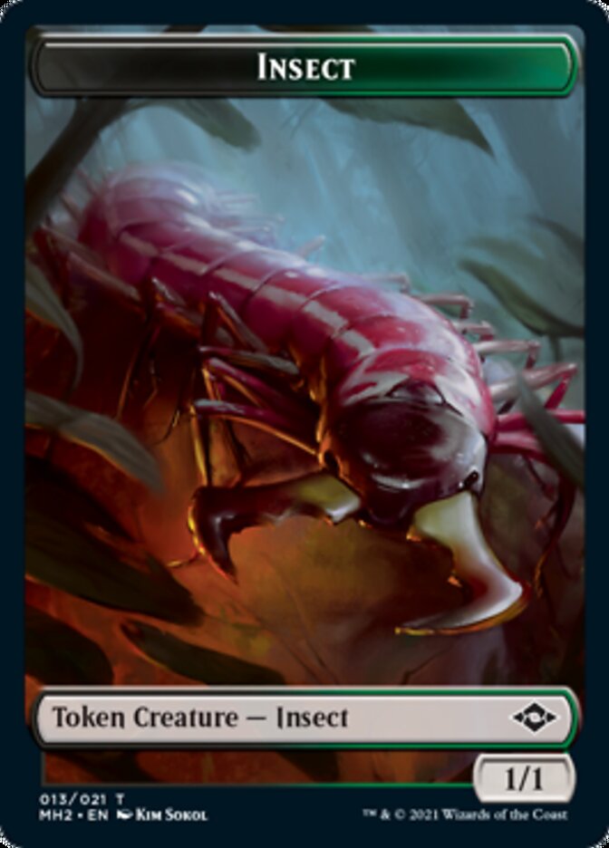 Insect Token [Modern Horizons 2 Tokens] | North Game Den