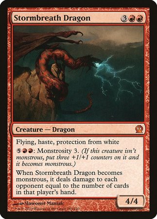 Stormbreath Dragon [Theros] | North Game Den