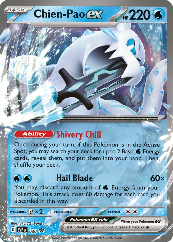 Chien-Pao ex (030) [Scarlet & Violet: Black Star Promos] | North Game Den